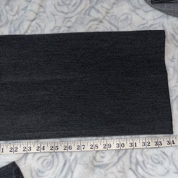 Express Publicist barely boot pant in dark grey. Size 10 L - Picture 11 of 12